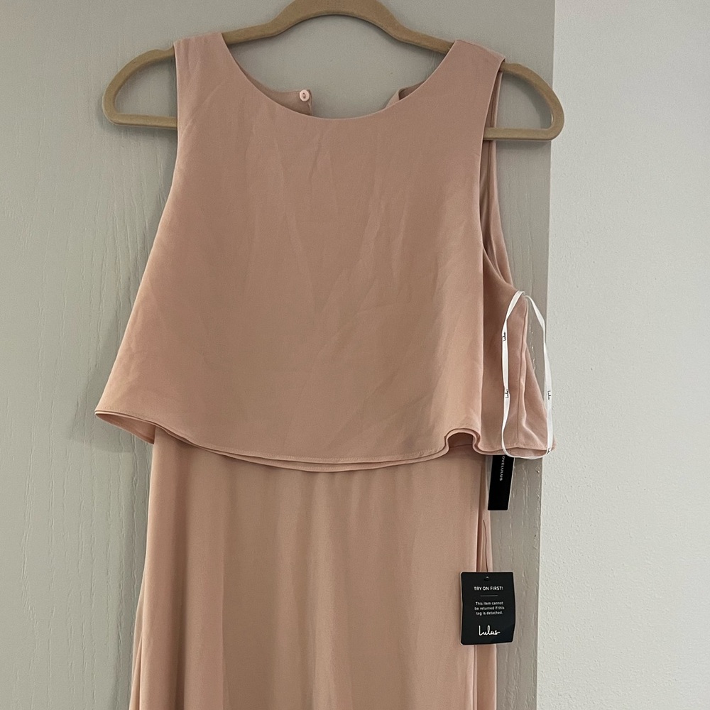 LULUS BLUSH PINK DRESS